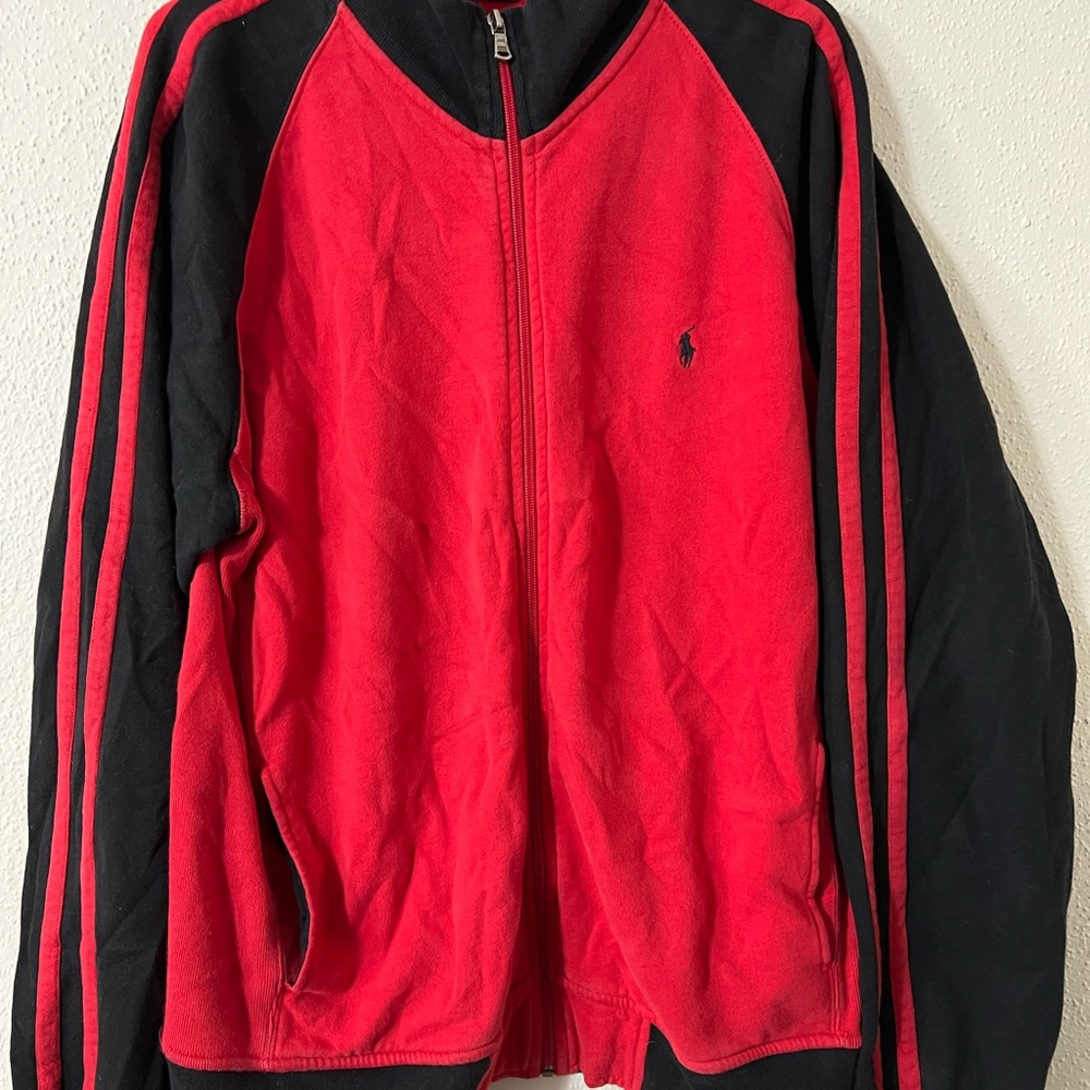 Ralph Lauren Red and Black Jacket